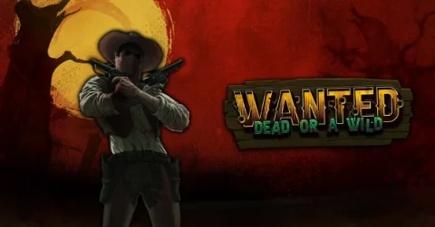 Wanted Dead or a Wild western thema met revolvers bij Betory